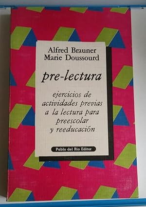 Image du vendeur pour Pre-lectura mis en vente par El libro que vuela