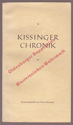 Kissinger Chronik ( um 1955)