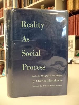 Imagen del vendedor de Reality as Social Process. Studies in Metaphysics and Religion a la venta por The Odd Book  (ABAC, ILAB)