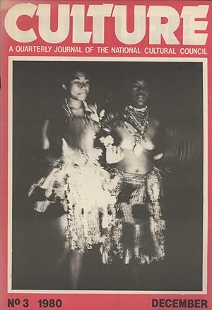 Seller image for Culture: A Quarterly Journal of the National Cultural Council, Volume 3, Number 3, December 1980 for sale by Masalai Press