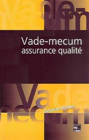 Imagen del vendedor de Vade-mecum assurance qualit a la venta por Chapitre.com : livres et presse ancienne