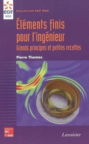 Image du vendeur pour lments finis pour l'ingnieur mis en vente par Chapitre.com : livres et presse ancienne