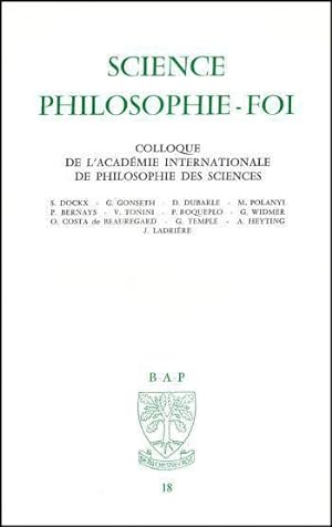 bap n18 - science - philosophie - foi