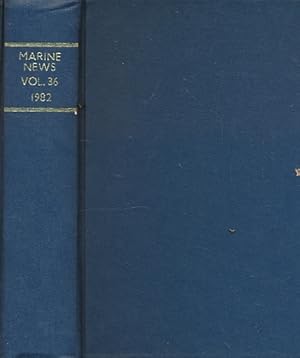 Image du vendeur pour Marine News. Journal of the World Ship Society. Volume XXXVI (36). January - December 1982. With additional index mis en vente par Barter Books Ltd