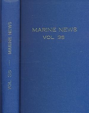 Image du vendeur pour Marine News. Journal of the World Ship Society. Volume XXXVI (36). January - December 1982 mis en vente par Barter Books Ltd