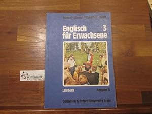 Bild des Verkufers fr Englisch fr Erwachsene; Teil: Ausg. A. Bliemel . / 3. / Lehrbuch. zum Verkauf von Antiquariat im Kaiserviertel | Wimbauer Buchversand