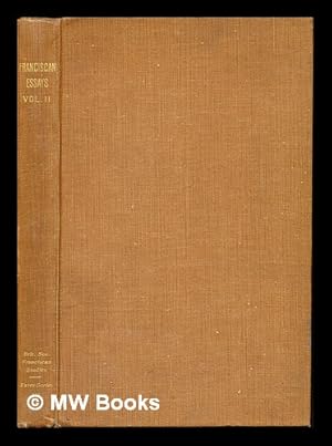 Seller image for Franciscan essays II : with a prefatory note on the history and work of the society / by F. C. Burkitt, H. E. Goad, A. G. Little for sale by MW Books Ltd.