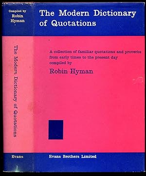 Seller image for The Modern Dictionary of Quotations [Signed] for sale by Little Stour Books PBFA Member