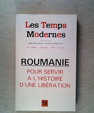 Bild des Verkufers fr Les Temps Modernes: Roumanie- Pour servir  l'Histoire d'une libration Ausgabe Janvier 1990 - Nummer 522 zum Verkauf von ANTIQUARIAT Franke BRUDDENBOOKS