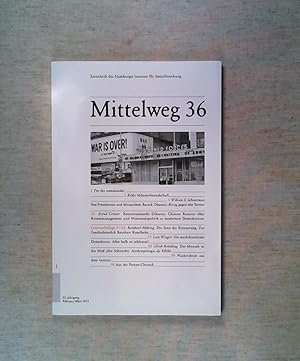 Bild des Verkufers fr Bedrohte Demokratien Mittelweg 36, Zeitschrift des Hamburger Instituts fr Sozialforschung, Heft 1/2013 zum Verkauf von ANTIQUARIAT Franke BRUDDENBOOKS