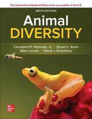 Animal Diversity ( 9th International Edition ) ISBN:9781260575859