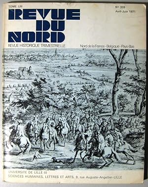 La revue du Nord N°209 Avril-Juin 1971 Tome LIII