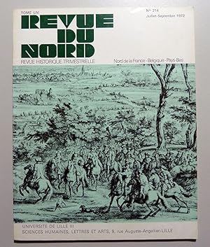 La revue du Nord N°214 Juillet-Septembre 1972 Tome LIV