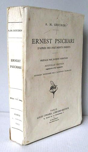 Ernest Psichari d'après des documents inédits