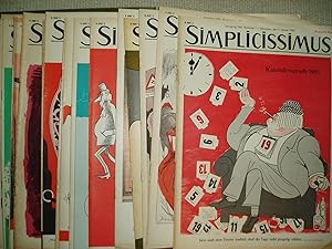 Simplicissimus : Jahrgang 1963, Nummer 1 - 17 ; 20 - 21; 24 - 25; 30; 32- 34; 36; 38; 41- 52 [a c...