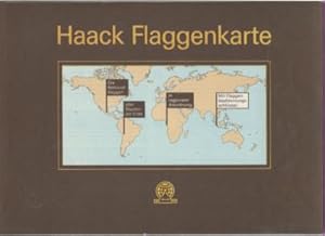 Haack Flaggenkarte. Die Nationalflaggen aller Staaten der Erde in regionaler Anordnung. Mit Flagg...