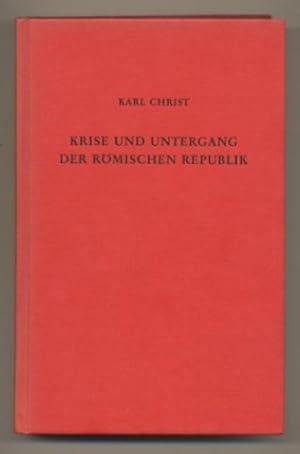 Seller image for Krise und Untergang der Rmischen Republik. for sale by Leonardu
