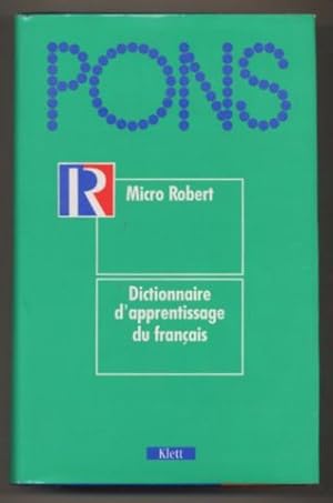 Bild des Verkufers fr Le Mirco-Robert. Dictionnaire d?apprentissage de la langue francaise. zum Verkauf von Leonardu