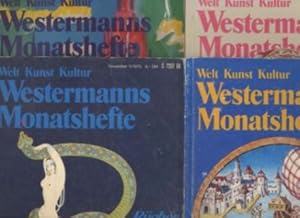 Westermanns Monatshefte. Welt - Kunst - Kultur. 4 Hefte: August 8/1975 und November 11/1975, Sept...