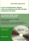 LEY DE ARRENDAMIENTOS URBANOS Y JUICIO (CD-ROM) DE DESAHUCIO POR FALTA DE PAGO