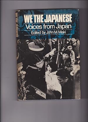 Bild des Verkufers fr We the Japanese : Voices from Japan zum Verkauf von Meir Turner