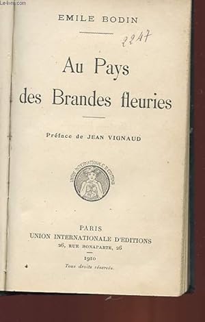 Seller image for AU PAUS DE SBRANDES FLEURIES for sale by Le-Livre