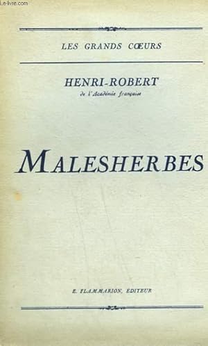 Seller image for MALESHERBES. for sale by Le-Livre