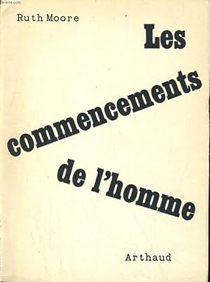 Seller image for LES COMMENCEMENTS DE L'HOMME for sale by Le-Livre