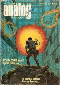 Imagen del vendedor de ANALOG Science Fiction/ Science Fact: November, Nov. 1976 a la venta por Books from the Crypt