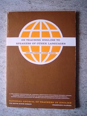 Bild des Verkufers fr On Teaching English to Speakers of Other Languages, Series I zum Verkauf von P Peterson Bookseller