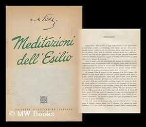 Seller image for Meditazioni Dell'esilio for sale by MW Books Ltd.