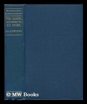 Seller image for St Mark : with Introduction, Commentary and Additional Notes - [Bible. English. 1931] for sale by MW Books Ltd.