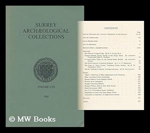 Image du vendeur pour Surrey Archaeological Collections. Vol. 57 mis en vente par MW Books Ltd.