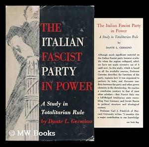 Immagine del venditore per The Italian Fascist Party in Power : a Study in Totalitarian Rule / by Dante L. Germino venduto da MW Books Ltd.