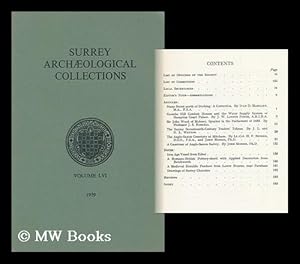 Image du vendeur pour Surrey Archaeological Collections. Vol. 56 mis en vente par MW Books Ltd.