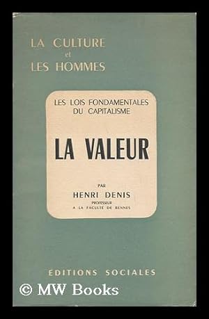 Seller image for La Valeur for sale by MW Books