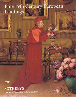 Fine Nineteenth Century European Paintings. Sale No. 7032 Wenesday, October 22, 1997