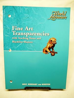 Seller image for Fine Art Transparencies with Teaching Notes and Blackline Masters (Holt World Literature) for sale by Prestonshire Books, IOBA