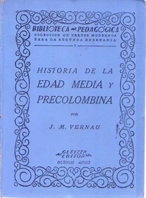 HISTORIA DE LA EDAD MEDIA Y PRECOLOMBINA