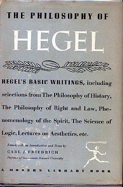 Imagen del vendedor de THE PHILOSOPHY OF HEGEL: ML# 239.2, 1954/Spring; 370 titles on DJ a la venta por Shepardson Bookstall