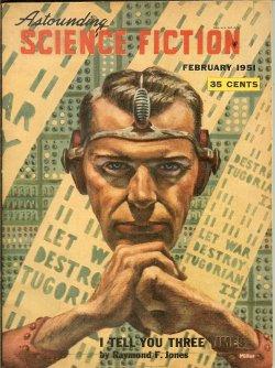 Bild des Verkufers fr ASTOUNDING Science Fiction: February, Feb. 1951 zum Verkauf von Books from the Crypt