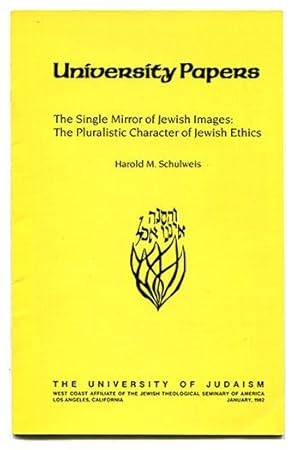 Seller image for The Single Mirror of Jewish Images: The Pluralistic Character of Jewish Ethics for sale by Book Happy Booksellers