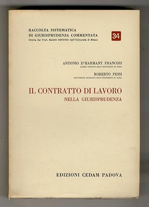 Il contratto di lavoro nella giurisprudenza.