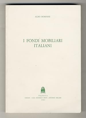 Bild des Verkufers fr I fondi mobiliari italiani. Prime nozioni zum Verkauf von Libreria Oreste Gozzini snc