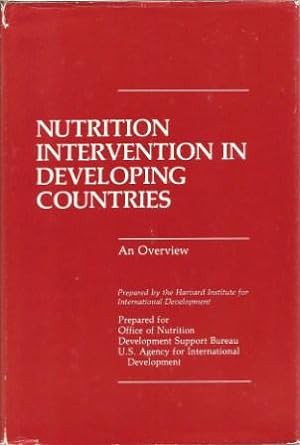 Imagen del vendedor de Nutrition Intervention in Developing Countries: An Overview a la venta por Works on Paper