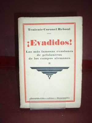 Imagen del vendedor de EVADIDOS REBOUL TENIENTE CORONEL 1931 a la venta por LIBRERIA ANTICUARIA SANZ