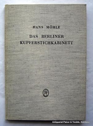 Image du vendeur pour Das Berliner Kupferstichkabinett. Berlin, de Gruyter, 1963. Kl.-8vo. Mit farbigem Titelbild u. 28 Abbildungen. 83 S., 2 Bl. Or.-Lwd. mis en vente par Jrgen Patzer