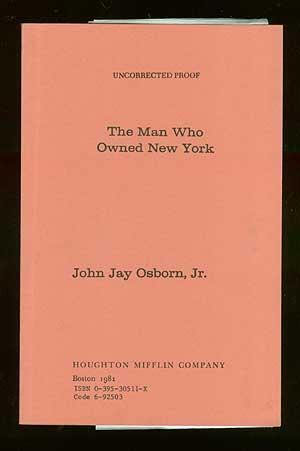 Bild des Verkufers fr The Man Who Owned New York zum Verkauf von Between the Covers-Rare Books, Inc. ABAA