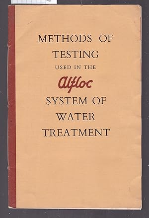 Methods of Testing Used in the Alfloc System of Water Treatment