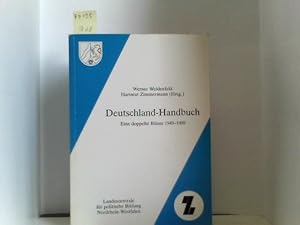 Bild des Verkufers fr Deutschland-Handbuch. Eine doppelte Bilanz 1949-1989. zum Verkauf von ABC Versand e.K.